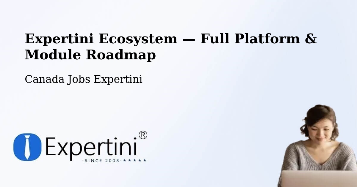 Expertini Ecosystem — Full Platform & Module Roadmap – Stratford